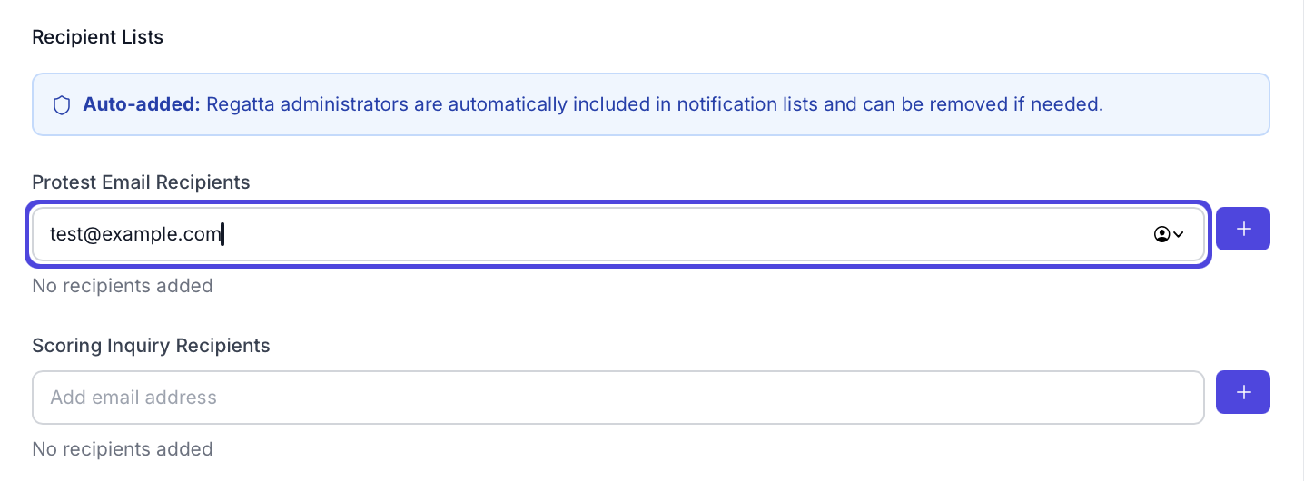 Communications Settings