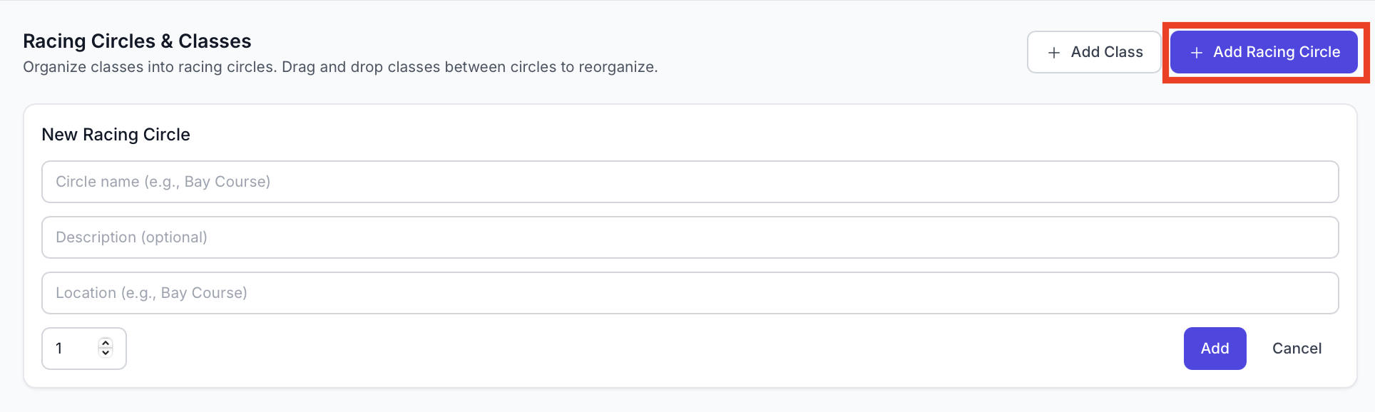 Managing fleets and circles after event creation