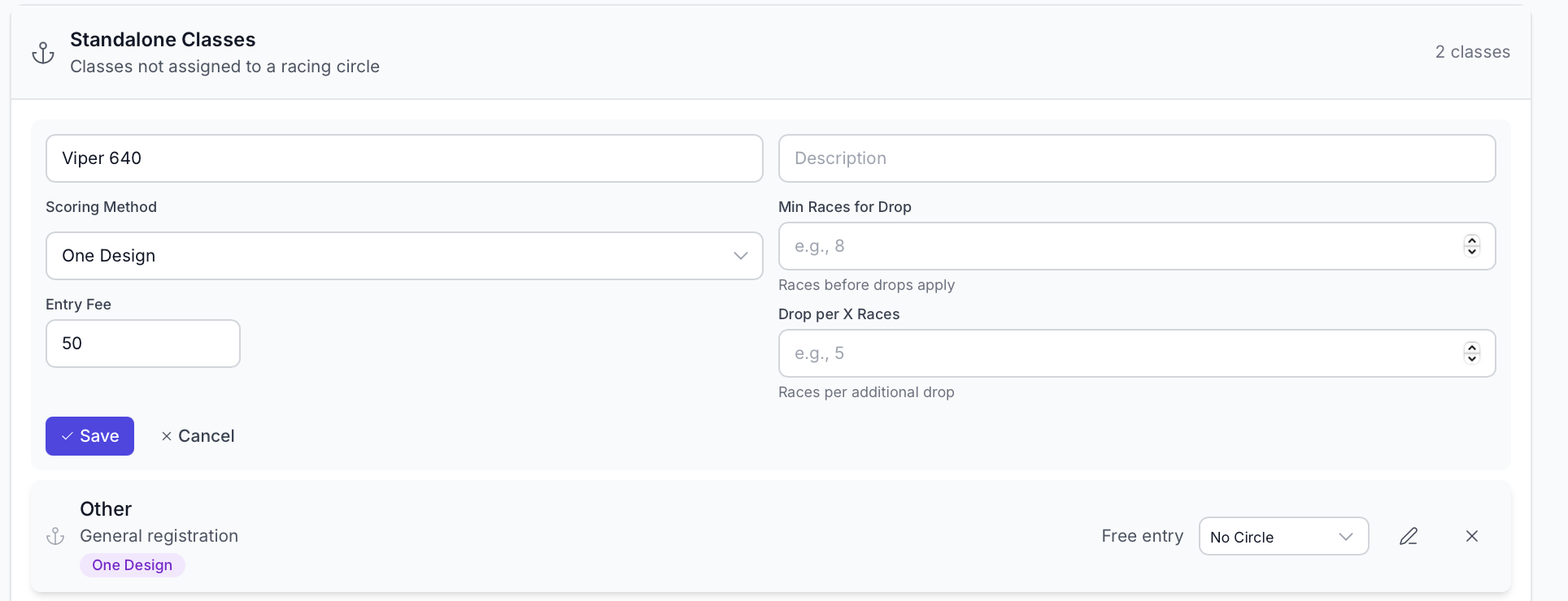Managing fleets and circles after event creation