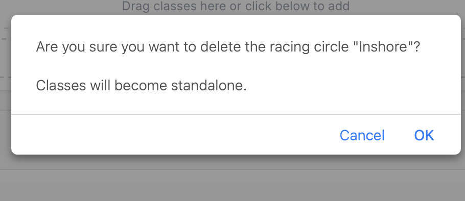 Managing fleets and circles after event creation
